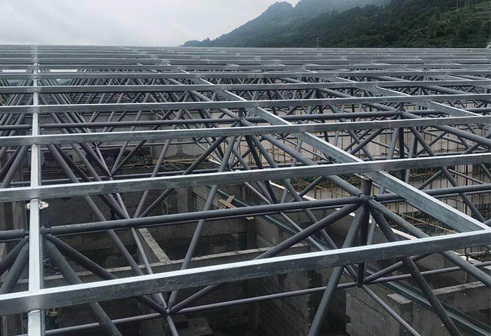 巩义学校艺体楼网架
